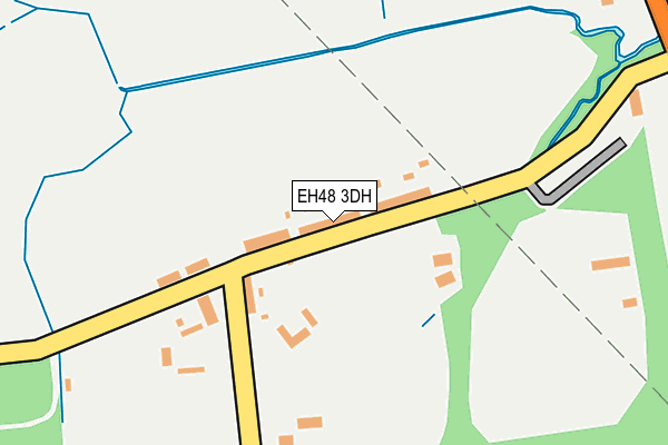 EH48 3DH map - OS OpenMap – Local (Ordnance Survey) EH48 3DH map - OS OpenMap – Local (Ordnance Survey)