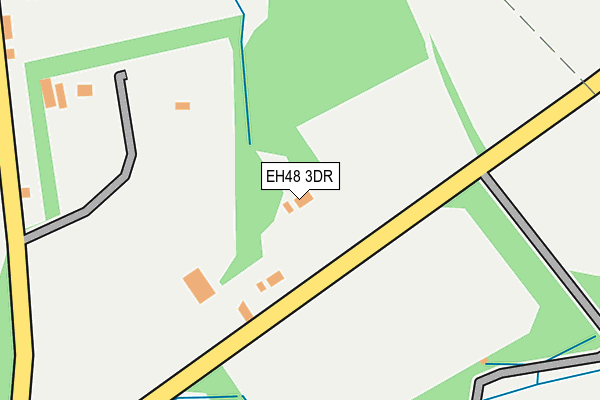 EH48 3DR map - OS OpenMap – Local (Ordnance Survey) EH48 3DR map - OS OpenMap – Local (Ordnance Survey)