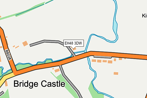 EH48 3DW map - OS OpenMap – Local (Ordnance Survey) EH48 3DW map - OS OpenMap – Local (Ordnance Survey)