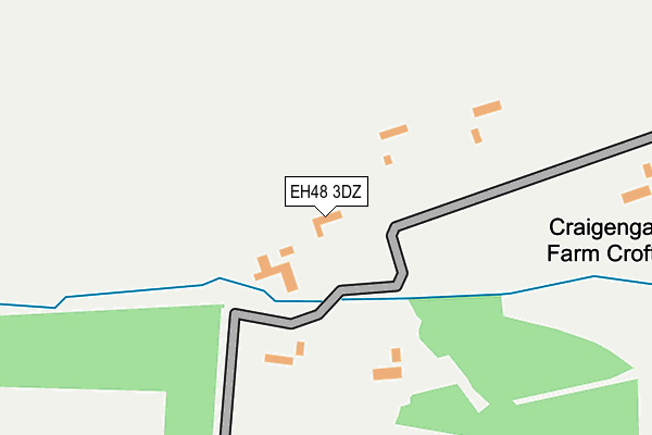 EH48 3DZ map - OS OpenMap – Local (Ordnance Survey) EH48 3DZ map - OS OpenMap – Local (Ordnance Survey)