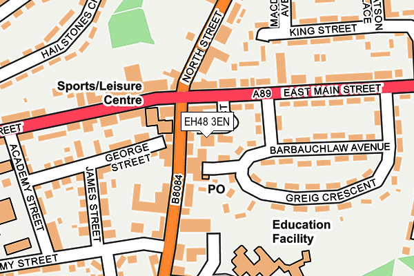 EH48 3EN map - OS OpenMap – Local (Ordnance Survey) EH48 3EN map - OS OpenMap – Local (Ordnance Survey)