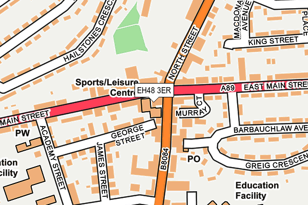 EH48 3ER map - OS OpenMap – Local (Ordnance Survey) EH48 3ER map - OS OpenMap – Local (Ordnance Survey)
