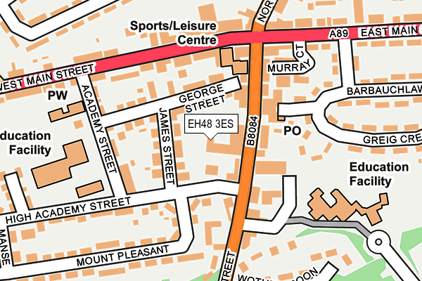 EH48 3ES map - OS OpenMap – Local (Ordnance Survey) EH48 3ES map - OS OpenMap – Local (Ordnance Survey)