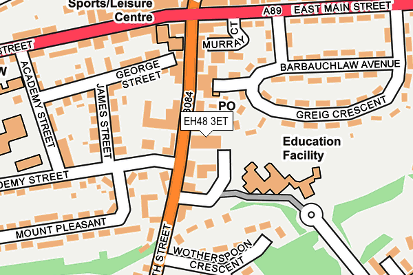 EH48 3ET map - OS OpenMap – Local (Ordnance Survey) EH48 3ET map - OS OpenMap – Local (Ordnance Survey)