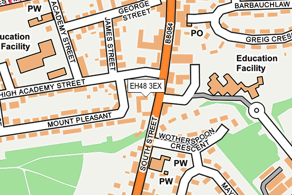 EH48 3EX map - OS OpenMap – Local (Ordnance Survey) EH48 3EX map - OS OpenMap – Local (Ordnance Survey)