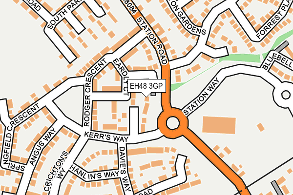 EH48 3GP map - OS OpenMap – Local (Ordnance Survey) EH48 3GP map - OS OpenMap – Local (Ordnance Survey)