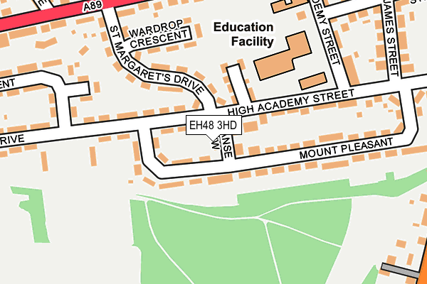EH48 3HD map - OS OpenMap – Local (Ordnance Survey) EH48 3HD map - OS OpenMap – Local (Ordnance Survey)