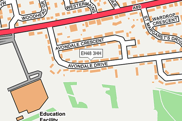 EH48 3HH map - OS OpenMap – Local (Ordnance Survey) EH48 3HH map - OS OpenMap – Local (Ordnance Survey)