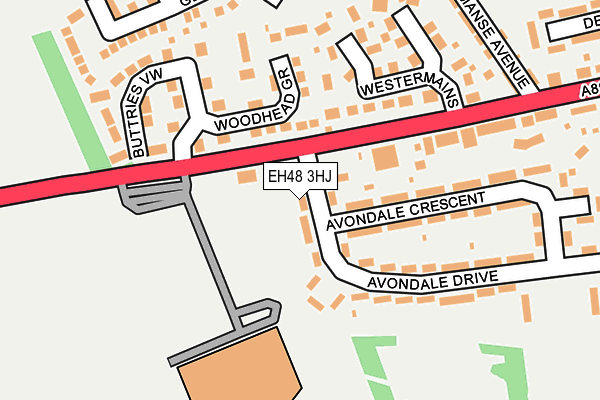 EH48 3HJ map - OS OpenMap – Local (Ordnance Survey) EH48 3HJ map - OS OpenMap – Local (Ordnance Survey)