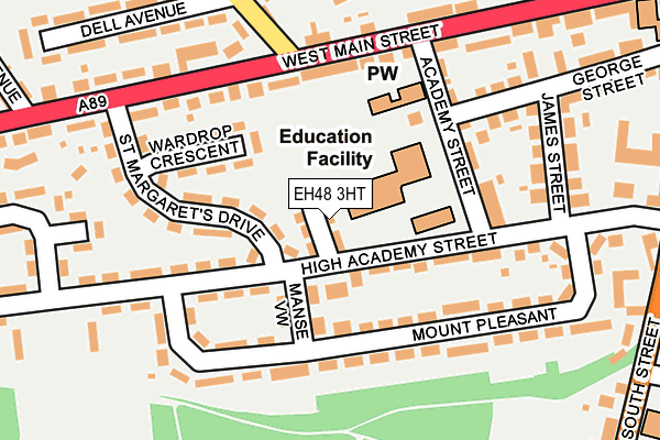 EH48 3HT map - OS OpenMap – Local (Ordnance Survey) EH48 3HT map - OS OpenMap – Local (Ordnance Survey)