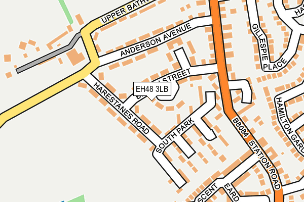 EH48 3LB map - OS OpenMap – Local (Ordnance Survey) EH48 3LB map - OS OpenMap – Local (Ordnance Survey)