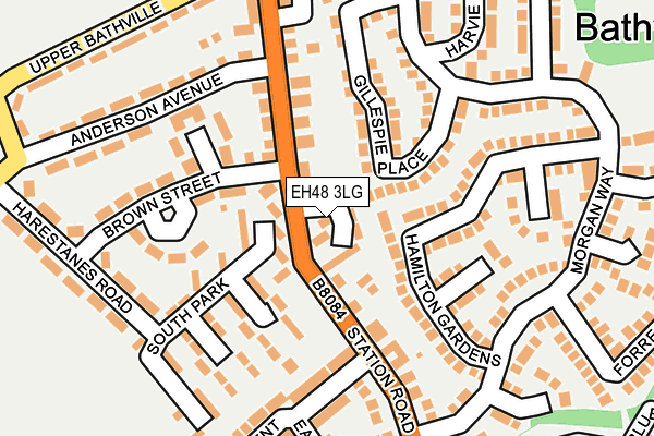 EH48 3LG map - OS OpenMap – Local (Ordnance Survey) EH48 3LG map - OS OpenMap – Local (Ordnance Survey)