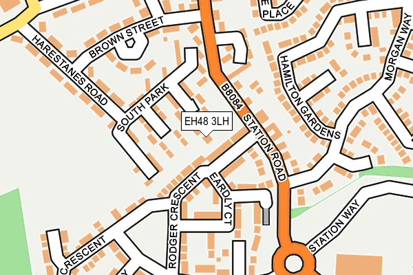 EH48 3LH map - OS OpenMap – Local (Ordnance Survey) EH48 3LH map - OS OpenMap – Local (Ordnance Survey)