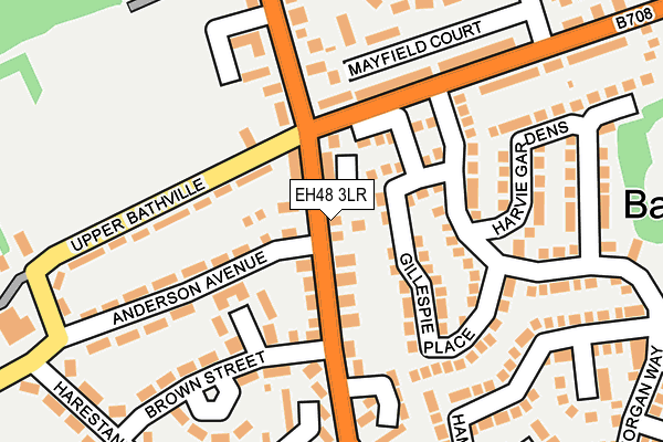 EH48 3LR map - OS OpenMap – Local (Ordnance Survey) EH48 3LR map - OS OpenMap – Local (Ordnance Survey)
