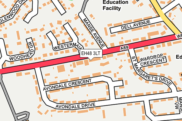 EH48 3LT map - OS OpenMap – Local (Ordnance Survey) EH48 3LT map - OS OpenMap – Local (Ordnance Survey)