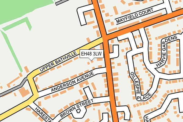 EH48 3LW map - OS OpenMap – Local (Ordnance Survey) EH48 3LW map - OS OpenMap – Local (Ordnance Survey)