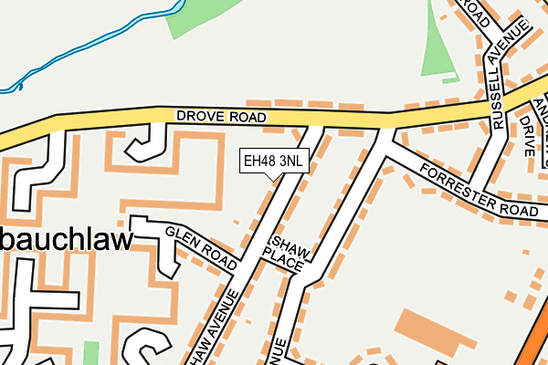 EH48 3NL map - OS OpenMap – Local (Ordnance Survey) EH48 3NL map - OS OpenMap – Local (Ordnance Survey)