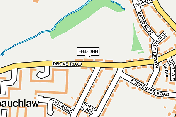 EH48 3NN map - OS OpenMap – Local (Ordnance Survey) EH48 3NN map - OS OpenMap – Local (Ordnance Survey)