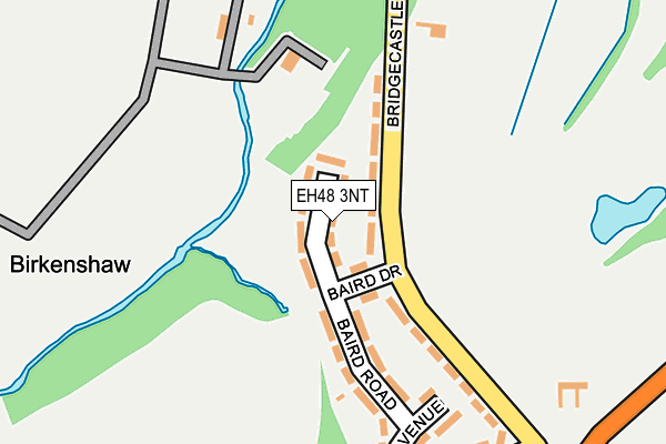 EH48 3NT map - OS OpenMap – Local (Ordnance Survey) EH48 3NT map - OS OpenMap – Local (Ordnance Survey)