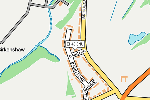 EH48 3NU map - OS OpenMap – Local (Ordnance Survey) EH48 3NU map - OS OpenMap – Local (Ordnance Survey)