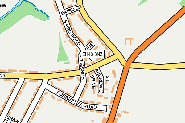 EH48 3NZ map - OS OpenMap – Local (Ordnance Survey) EH48 3NZ map - OS OpenMap – Local (Ordnance Survey)