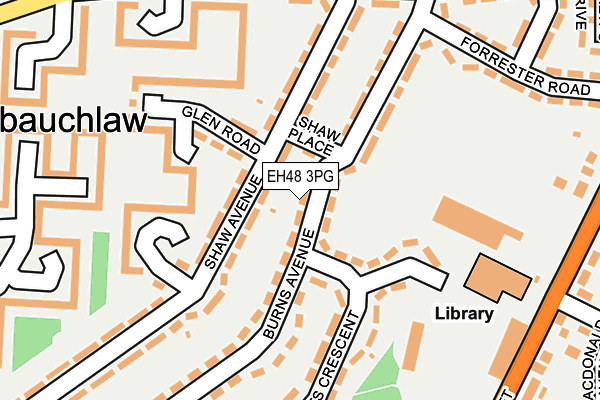 EH48 3PG map - OS OpenMap – Local (Ordnance Survey) EH48 3PG map - OS OpenMap – Local (Ordnance Survey)