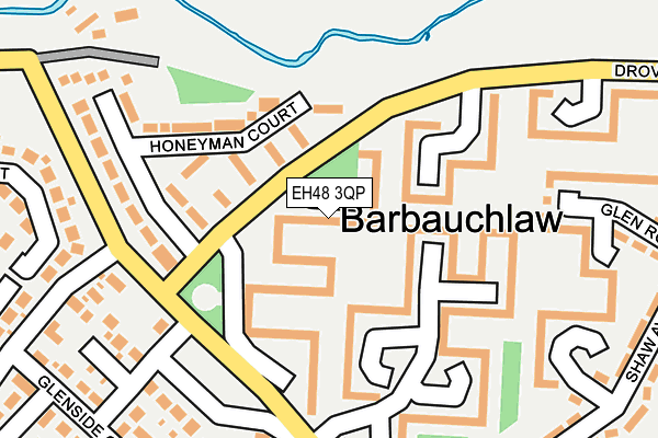 EH48 3QP map - OS OpenMap – Local (Ordnance Survey) EH48 3QP map - OS OpenMap – Local (Ordnance Survey)