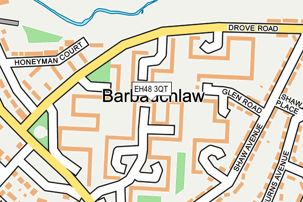 EH48 3QT map - OS OpenMap – Local (Ordnance Survey) EH48 3QT map - OS OpenMap – Local (Ordnance Survey)