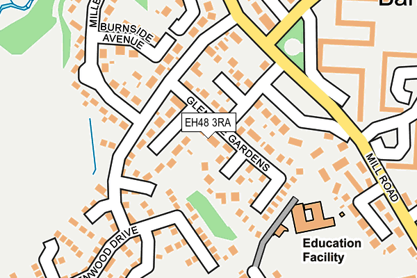 EH48 3RA map - OS OpenMap – Local (Ordnance Survey) EH48 3RA map - OS OpenMap – Local (Ordnance Survey)