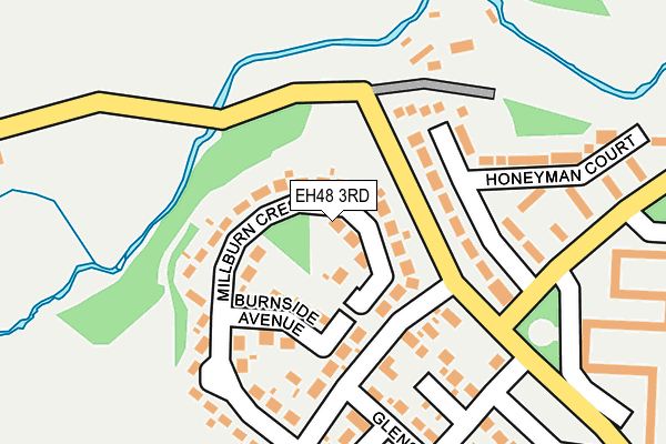 EH48 3RD map - OS OpenMap – Local (Ordnance Survey) EH48 3RD map - OS OpenMap – Local (Ordnance Survey)
