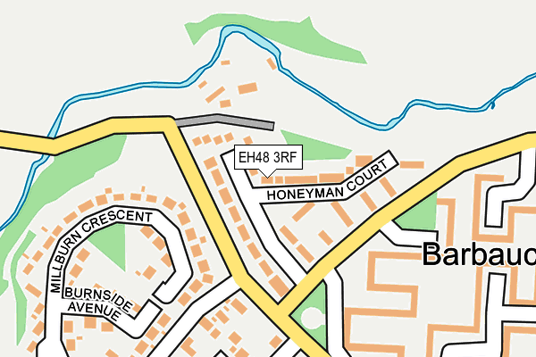 EH48 3RF map - OS OpenMap – Local (Ordnance Survey) EH48 3RF map - OS OpenMap – Local (Ordnance Survey)