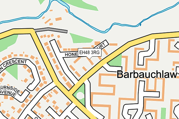 EH48 3RG map - OS OpenMap – Local (Ordnance Survey) EH48 3RG map - OS OpenMap – Local (Ordnance Survey)