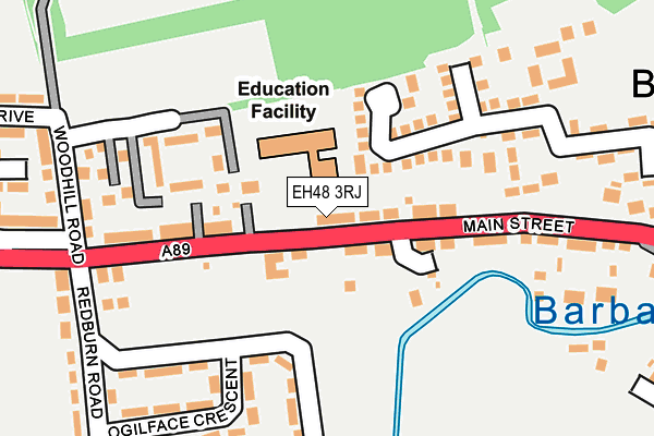 EH48 3RJ map - OS OpenMap – Local (Ordnance Survey) EH48 3RJ map - OS OpenMap – Local (Ordnance Survey)