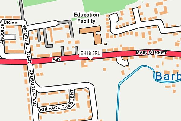EH48 3RL map - OS OpenMap – Local (Ordnance Survey) EH48 3RL map - OS OpenMap – Local (Ordnance Survey)