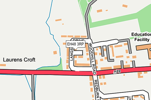 EH48 3RP map - OS OpenMap – Local (Ordnance Survey) EH48 3RP map - OS OpenMap – Local (Ordnance Survey)