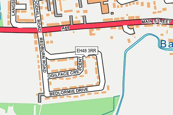 EH48 3RR map - OS OpenMap – Local (Ordnance Survey) EH48 3RR map - OS OpenMap – Local (Ordnance Survey)