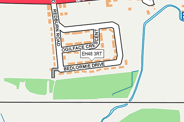EH48 3RT map - OS OpenMap – Local (Ordnance Survey) EH48 3RT map - OS OpenMap – Local (Ordnance Survey)