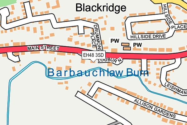 EH48 3SD map - OS OpenMap – Local (Ordnance Survey) EH48 3SD map - OS OpenMap – Local (Ordnance Survey)