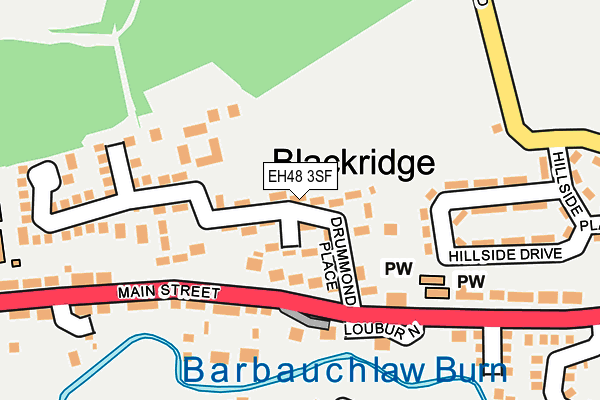 EH48 3SF map - OS OpenMap – Local (Ordnance Survey) EH48 3SF map - OS OpenMap – Local (Ordnance Survey)