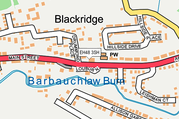 EH48 3SH map - OS OpenMap – Local (Ordnance Survey) EH48 3SH map - OS OpenMap – Local (Ordnance Survey)