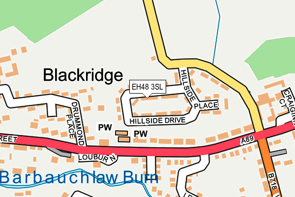 EH48 3SL map - OS OpenMap – Local (Ordnance Survey) EH48 3SL map - OS OpenMap – Local (Ordnance Survey)