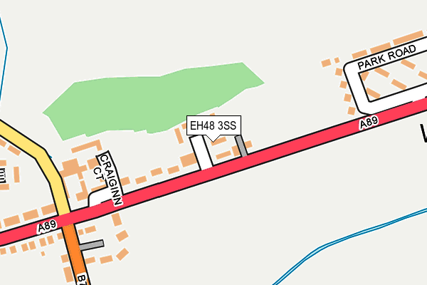 EH48 3SS map - OS OpenMap – Local (Ordnance Survey) EH48 3SS map - OS OpenMap – Local (Ordnance Survey)