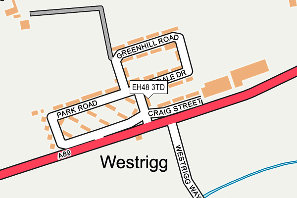 EH48 3TD map - OS OpenMap – Local (Ordnance Survey) EH48 3TD map - OS OpenMap – Local (Ordnance Survey)