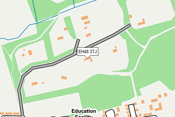 EH48 3TJ map - OS OpenMap – Local (Ordnance Survey) EH48 3TJ map - OS OpenMap – Local (Ordnance Survey)