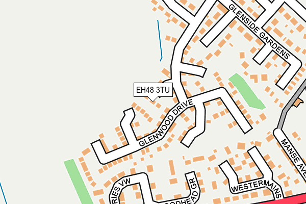 EH48 3TU map - OS OpenMap – Local (Ordnance Survey) EH48 3TU map - OS OpenMap – Local (Ordnance Survey)