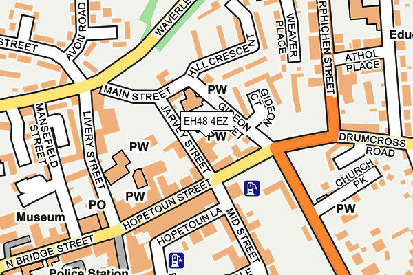 EH48 4EZ map - OS OpenMap – Local (Ordnance Survey) EH48 4EZ map - OS OpenMap – Local (Ordnance Survey)
