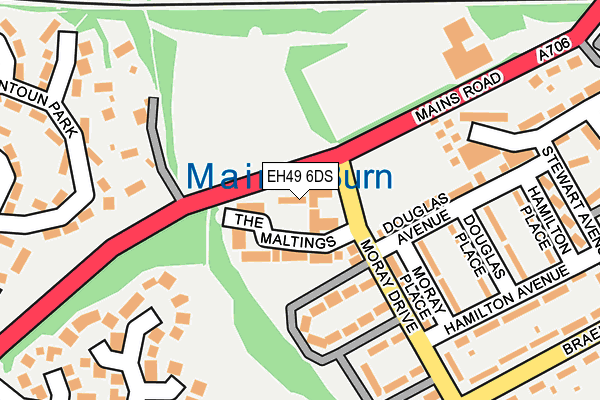 EH49 6DS map - OS OpenMap – Local (Ordnance Survey) EH49 6DS map - OS OpenMap – Local (Ordnance Survey)