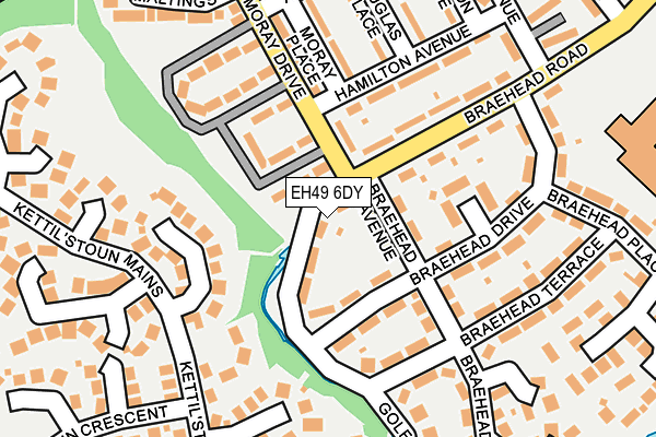EH49 6DY map - OS OpenMap – Local (Ordnance Survey) EH49 6DY map - OS OpenMap – Local (Ordnance Survey)