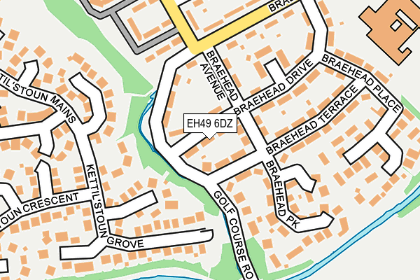 EH49 6DZ map - OS OpenMap – Local (Ordnance Survey) EH49 6DZ map - OS OpenMap – Local (Ordnance Survey)