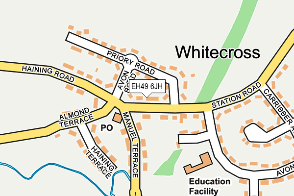 EH49 6JH map - OS OpenMap – Local (Ordnance Survey) EH49 6JH map - OS OpenMap – Local (Ordnance Survey)